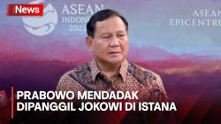 Prabowo Menghadap Jokowi, Ngaku Bahas Politik dan Rencana Masa Depan