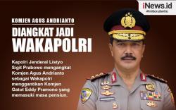 Infografis Komjen Agus Andrianto Diangkat Jadi Wakapolri