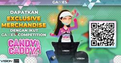 Games+ Competition Hadir Lagi! Mainkan Game Candy Caddy untuk Dapatkan Merchandise Eksklusif dari Vision+!