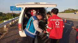 Kecelakaan Isuzu Elf Tabrak Truk Fuso di Tol Solo-Ngawi, 2 Orang Tewas