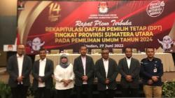 KPU Sumut Tetapkan DPT 10.853.940 di Pemilu 2024<