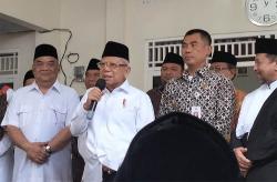 Wapres Ma'ruf Amin Dukung Upaya Penindakan Hukum di KPK