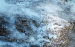 Kebakaran Lahan Sampah TPA Tegal Meluas