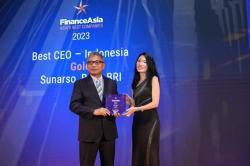 BRI Sabet 9 Penghargaan Internasional FinanceAsia Awards 2023 di Hong Kong