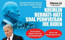 Infografis Joe Biden Sebut Rusia Kalah dalam Perang Irak