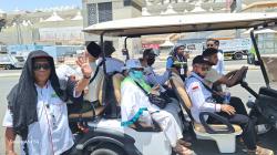 Penampakan Mobil Golf Layani Jemaah Haji Indonesia di Mina, Bantu yang Tersasar