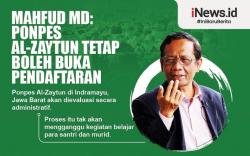 Infografis Mahfud MD: Ponpes Al-Zaytun Tetap Boleh Buka Pendaftaran<