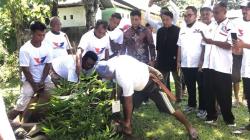 Partai Perindo Gorontalo Utara Berkurban Sapi, Dagingnya Dibagikan ke Warga Membutuhkan<
