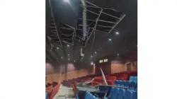 Plafon Gedung Taman Budaya Gunungkidul Roboh akibat Gempa Bantul, 1 Orang Dilarikan ke RS