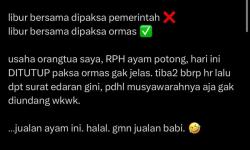 Duh, Viral Pedagang Ayam Potong di RPHU Jaktim Dipaksa Tutup 4 Hari oleh Ormas
