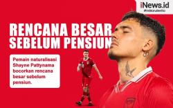Infografis Shayne Pattynama Bocorkan Rencana Besar Sebelum Pensiun