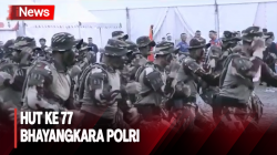 Juara 1 Lomba Gerak Jalan Polri, Group 3 Kopassus Berkibar di Monas