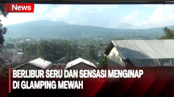 Serunya Menginap di Glamping View dengan Sensasi Menghadap Gunung Tangkuban Perahu <