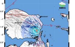 Gempa Terkini Guncang Ransiki Manokwari Selatan M 4,5, Berpusat di Darat