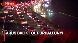 Jelang Berakhirnya Libur Panjang Iduladha, Tol Purbaleunyi Padat