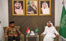 Menag Temui Menteri Arab Saudi Sampaikan Catatan Upaya Perbaikan Pelayanan Haji