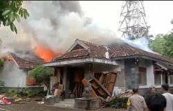 Korsleting Listrik, Rumah di Sleman Ludes Terbakar 