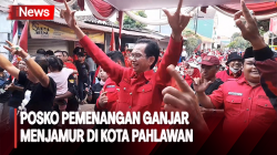 Mesin Partai Bergerak, Posko Pemenangan Ganjar Pranowo Menjamur  di Surabaya