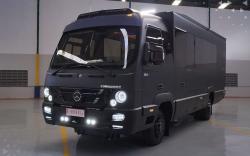 Karoseri Adiputro Rilis Motorhome Misterius, Eksterior Sangar Interiornya Canggih dan Mewah