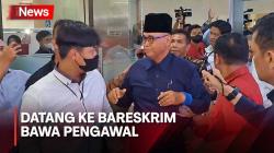 Panji Gumilang Datang ke Bareskrim Bawa Pengawal, Sempat Dorong-dorongan dengan Wartawan
