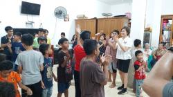 Bacaleg Partai Perindo Serahkan Sumbangan ke Panti Asuhan Kasih Anugrah