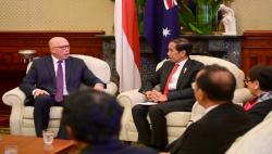 Bertemu Ketua Oposisi Australia, Jokowi Berharap Kerja Sama 2 Negara Lebih Strategis