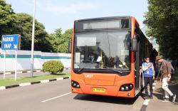 Asyik, Naik Bus TransJakarta Menuju Bandara Soetta Gratis Selama 2 Minggu