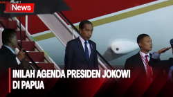 Presiden Jokowi Tiba di Papua akan Resmikan Bandara Asmat dan Tinjau Ladang Jagung di Keerom