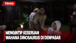 Liburan Seru dengan Bayi Dinosaurus di Wahana Edukasi Hewan Purba Denpasar