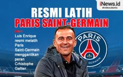 Infografis Luis Enrique Resmi Latih PSG