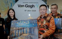 Wamenparekraf Angela Tanoesoedibjo Apresiasi Pameran Van Gogh Alive: Alternatif Atraksi Pariwisata