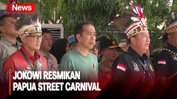 Presiden Jokowi Resmikan Pembukaan Papua Street Carnival Hari Ini