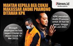 Infografis Eks Kepala Bea Cukai Makassar Andhi Pramono Ditahan KPK