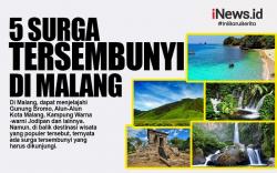 Infografis Surga Tersembunyi di Malang, Singgah ke Pantai 3 Warna