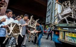 Wali Kota Gibran Lepas Ekspor Ratusan Produk UMKM Solo ke Prancis