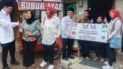 Pedagang Bubur dan Penjahit di Bandung Doakan Partai Perindo Jaya pada Pemilu 2024<
