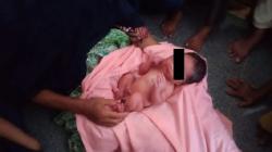 Pilu, Bayi Dibuang di Tengah Sawah, Tangisan Keras Kagetkan Warga<