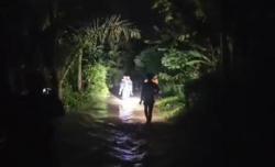 Tukad Unda Meluap, Puluhan Keluarga di Bantaran Sungai Diungsikan Malam Hari