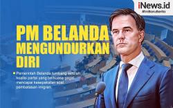 Infografis PM Belanda Mark Rutte Mengudurkan Diri