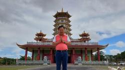 Pagoda Tertinggi di Indonesia Diresmikan usai 7 Tahun Dibangun<