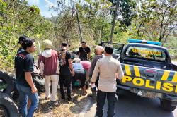 Kecelakaan di Gunungkidul, Sepasang Remaja Terluka Tabrak Pembatas Jalan
