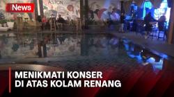 Konser Unik di Atas Kolam Renang, Suguhkan Lagu Kekinian dengan Balutan Jazz