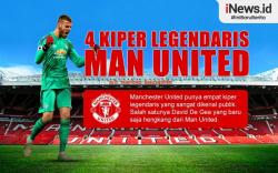 Infografis 4 Kiper Legendaris Man United yang Persembahkan Trofi Liga Inggris