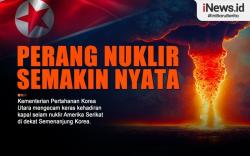 Infografis Korut Sebut Perang Nuklir Semakin Nyata