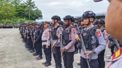 Pengamanan Khusus Kunjungan Wapres, Polda Papua Kerahkan Personel