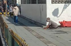 Video Viral, Pengemis di Sarkem Jogja Pura-Pura Lumpuh untuk Tarik Simpati Warga