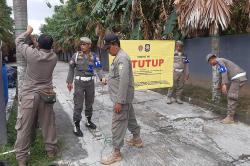 Satpol PP DIY Segel 14 Bangunan Ilegal di Tanah Kas Desa<