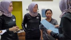 Polwan Cantik Gerebek Rumah Pelaku Penipuan Investasi Bodong di Rembang, Ini Hasilnya 