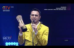 Menangkan Selebriti Terfavorit di VCCA 2023, Raffi Ahmad: Mas Kaesang Makasih!