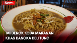 Nikmatnya Mi Berok Koba dengan Siraman Ikan Tenggiri Khas Bangka Belitung
